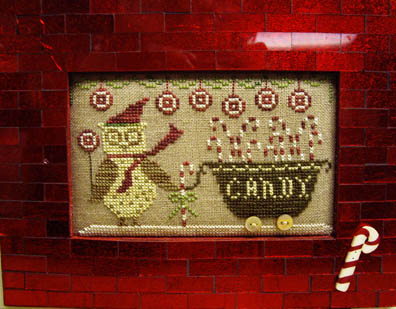 SHOP MODEL-DELIVERING PEPPERMINTS & CANDY CANES